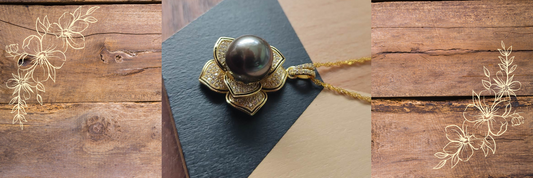 Tahitian pearl necklace or pendant