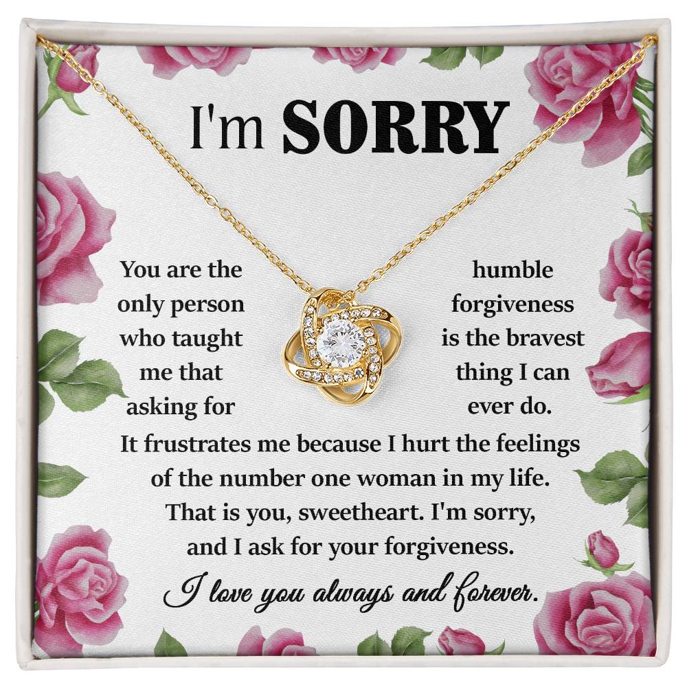 Humble Heart Apology Necklace