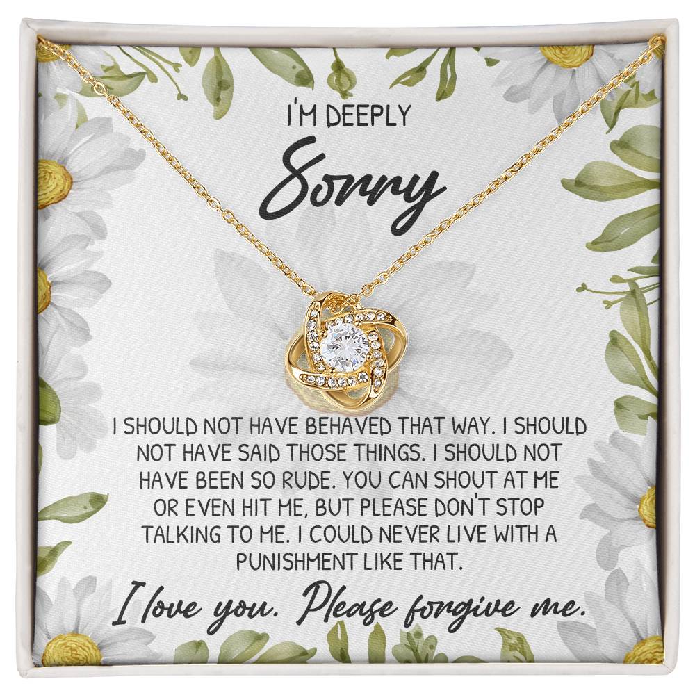 Endless Love Apology Necklace