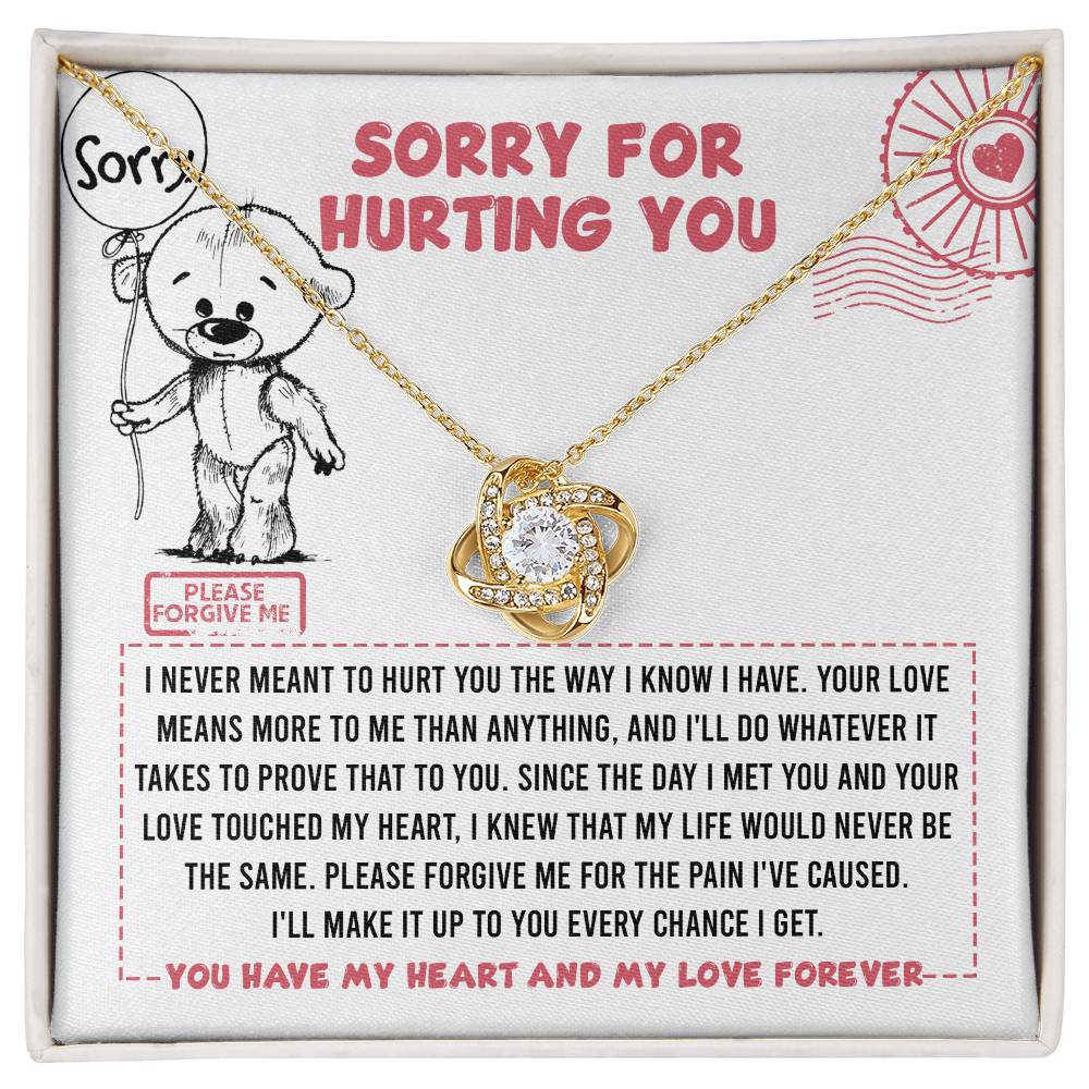 Endless Love Apology Necklace