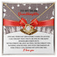 Granddaughter Love Knot Necklace – A Christmas Gift of Eternal Love and Memories