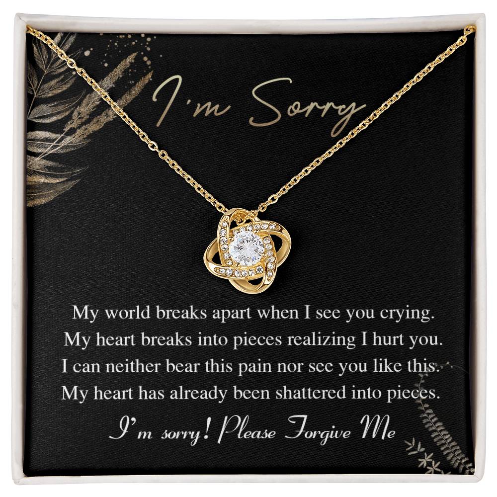 My Heartbreak Apology Necklace