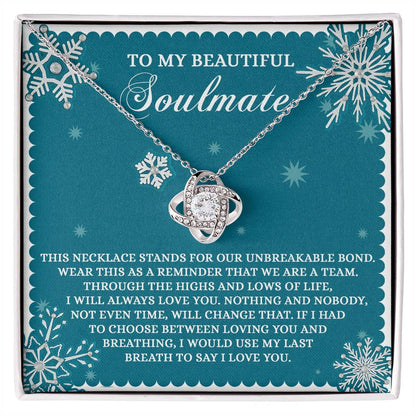 Eternal Love Knot Necklace – The Perfect Gift for Your Soulmate