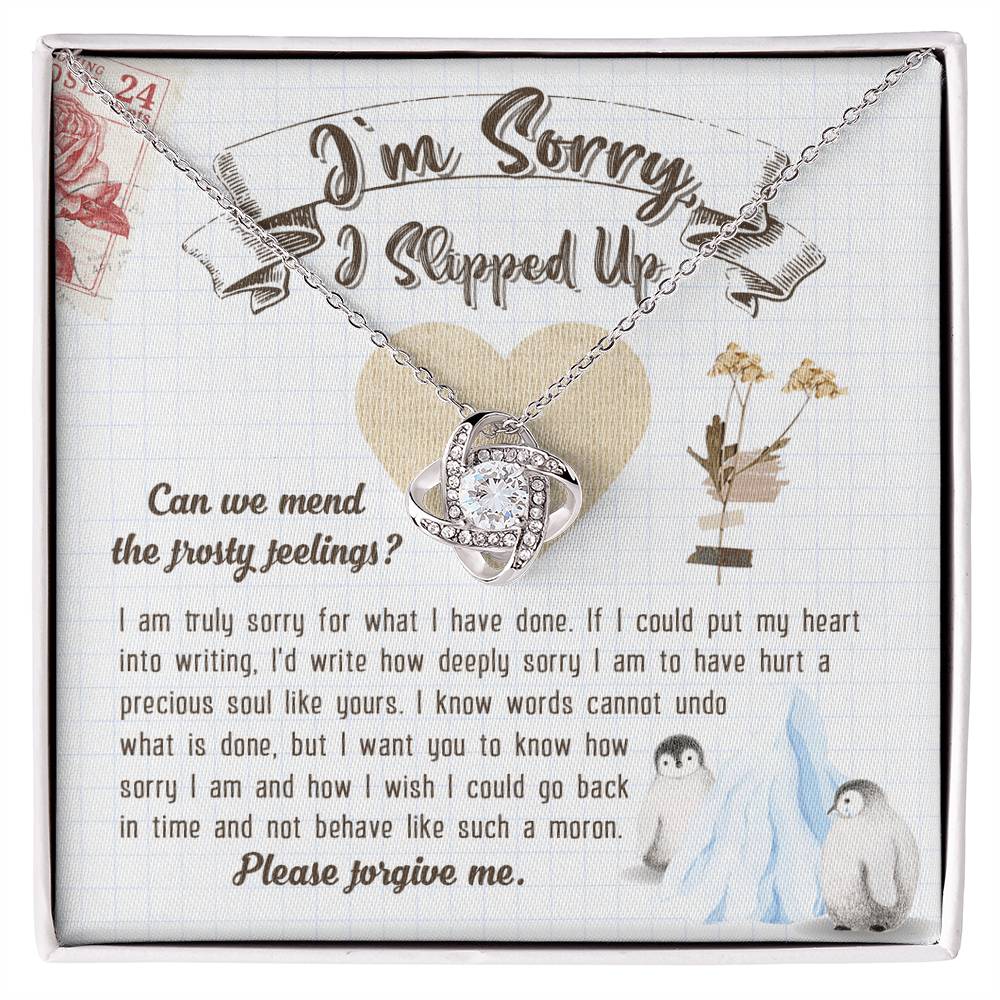 Heartfelt Apology Necklace – A Meaningful Gesture of Remorse and Reconciliation