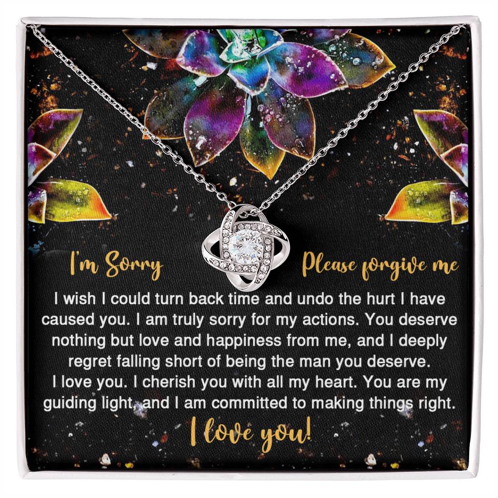 Turn Back Time Apology Necklace