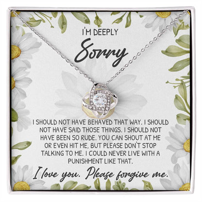 Endless Love Apology Necklace