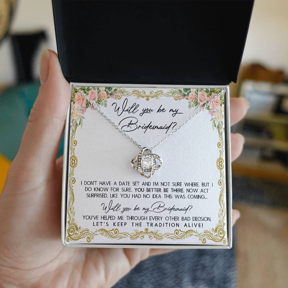 Be buy My Bridesmaid | Wedding Jewelry | Will You Be My Bridesmaid Necklace