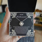 To My Bridesmaid - Love Knot Necklace