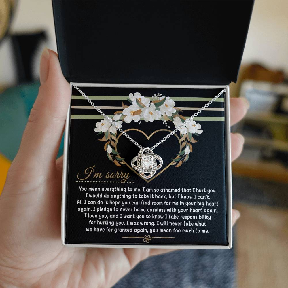 Room in Your Heart Apology Necklace