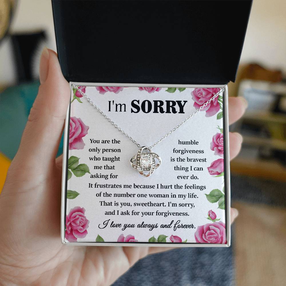 Humble Heart Apology Necklace