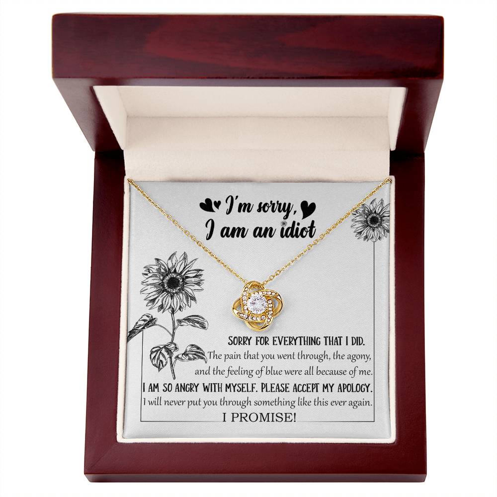 Heartfelt Regret Apology Necklace