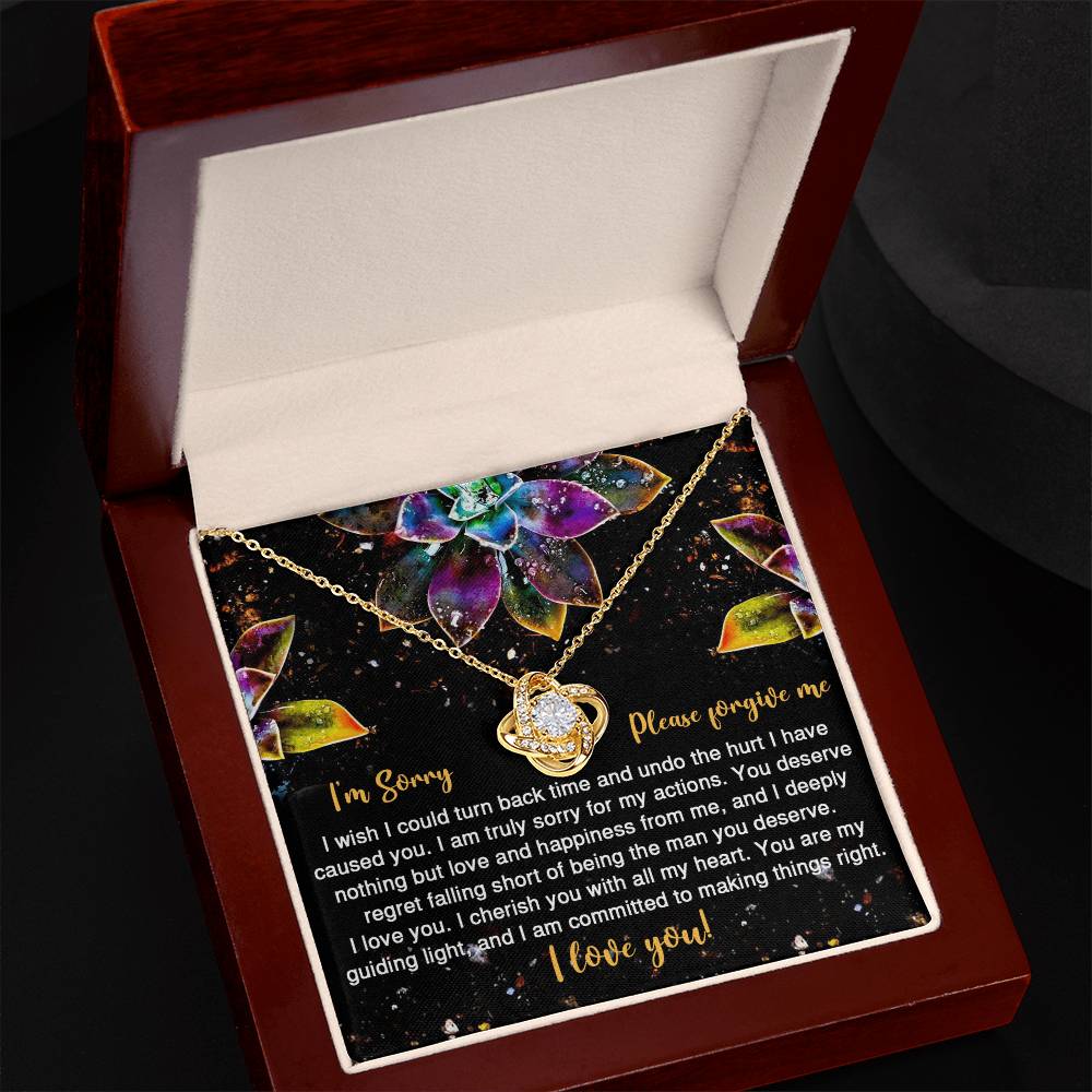 Turn Back Time Apology Necklace