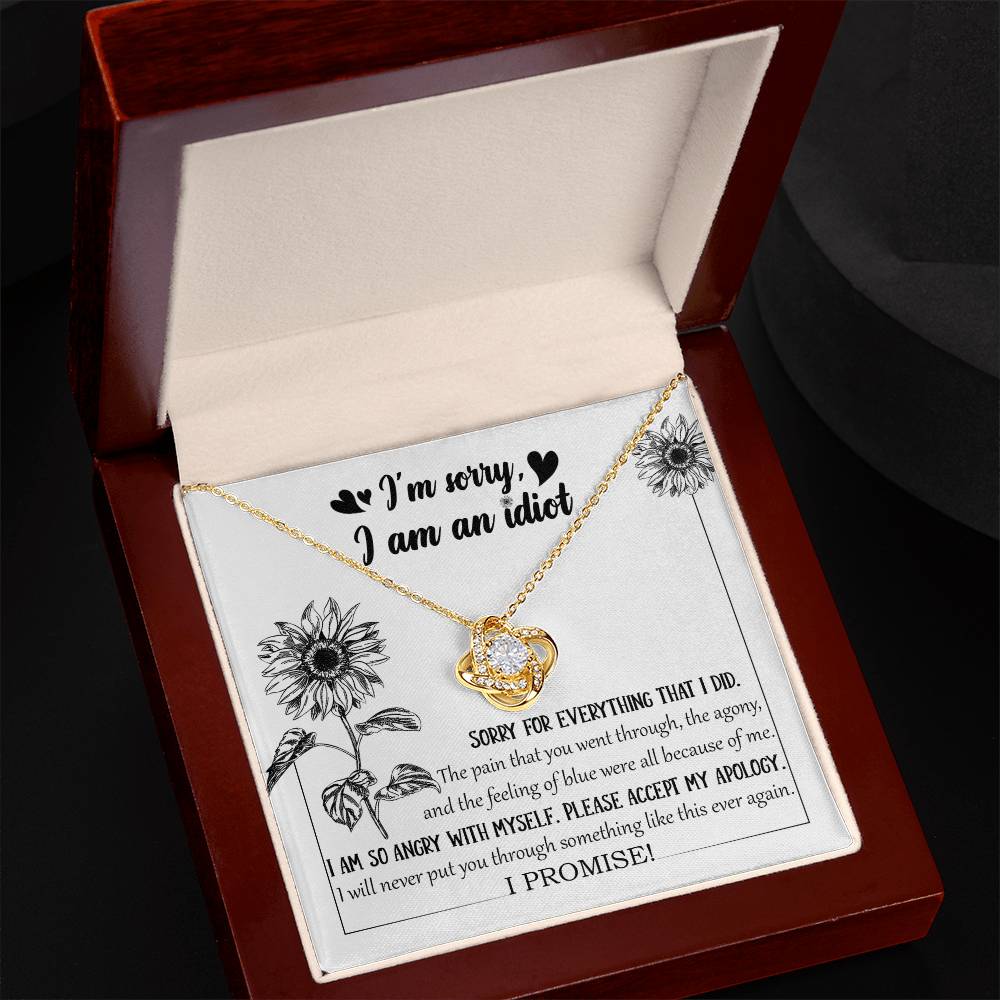 Heartfelt Regret Apology Necklace