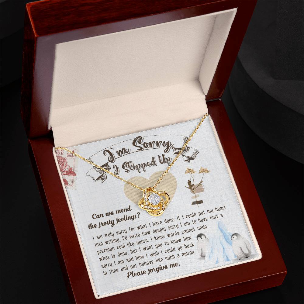 Heartfelt Apology Necklace – A Meaningful Gesture of Remorse and Reconciliation