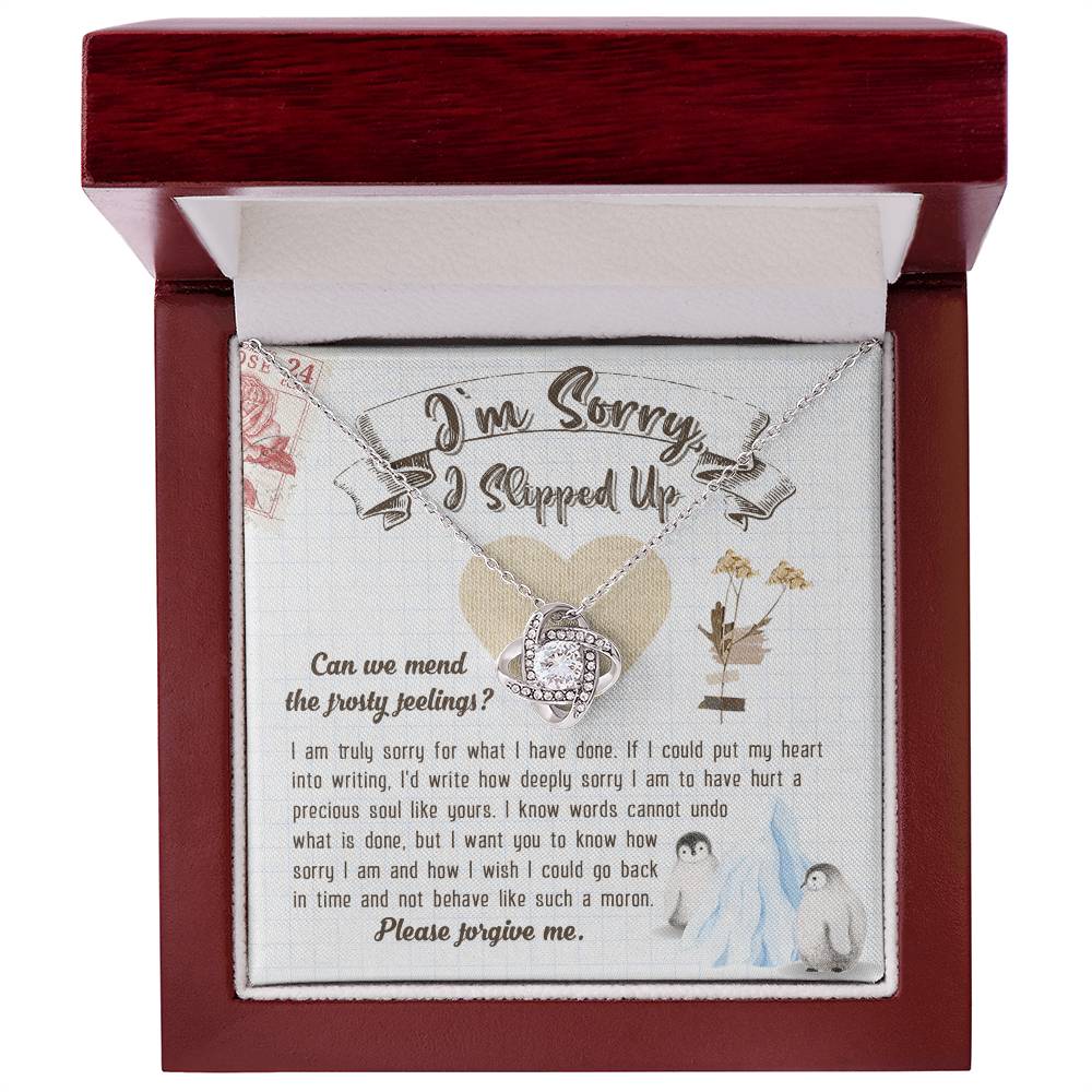 Heartfelt Apology Necklace – A Meaningful Gesture of Remorse and Reconciliation