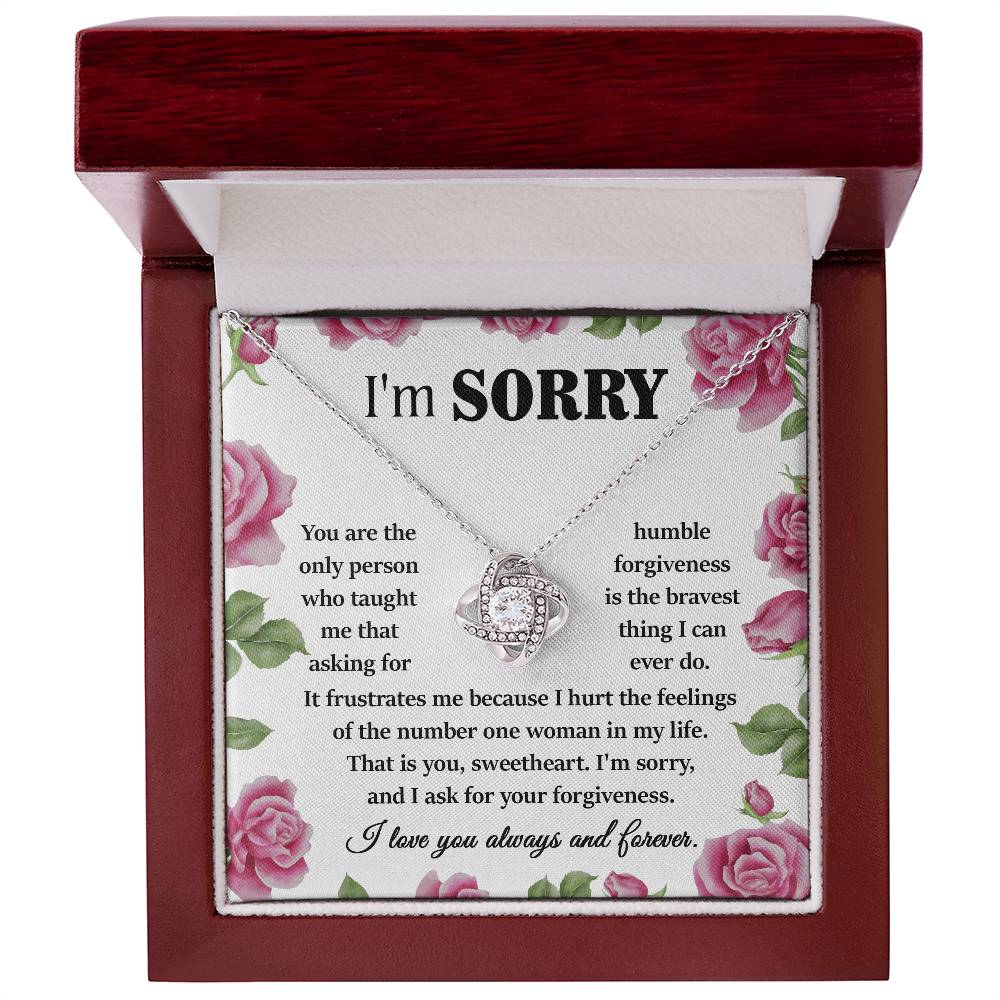 Humble Heart Apology Necklace