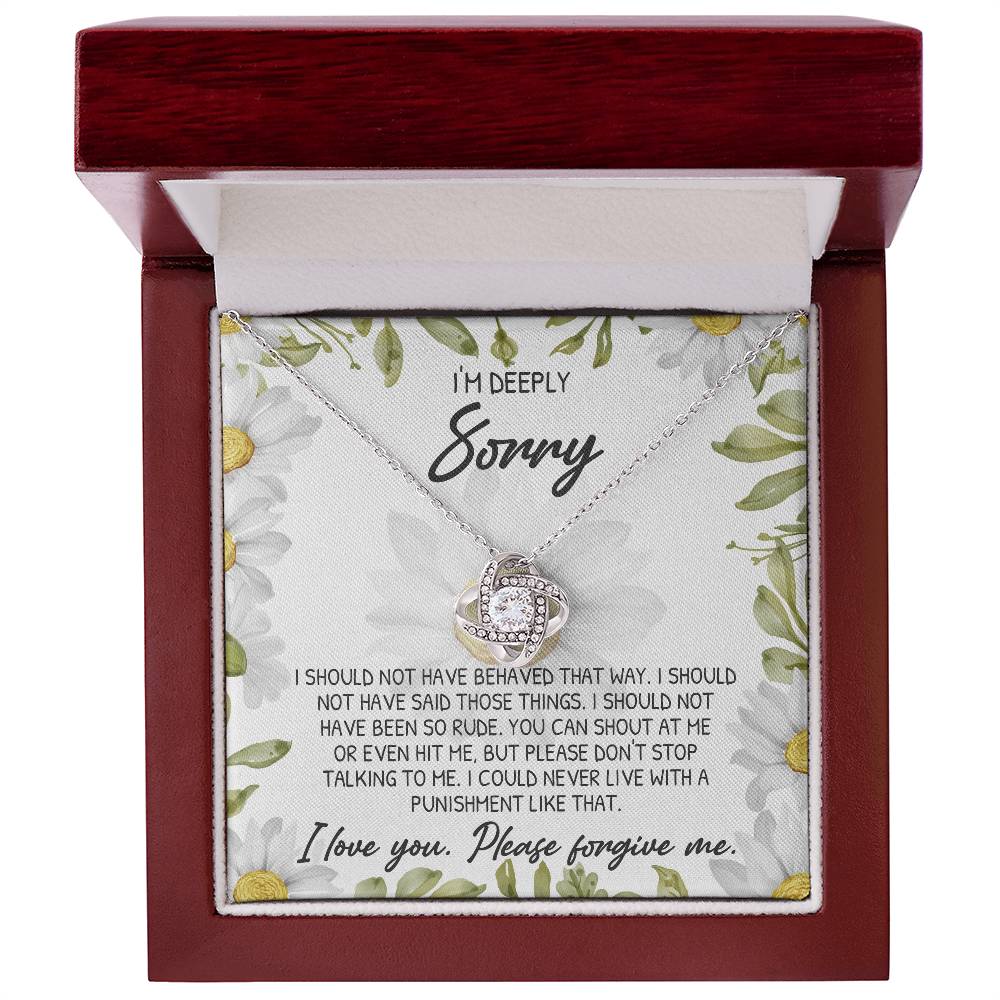 Endless Love Apology Necklace