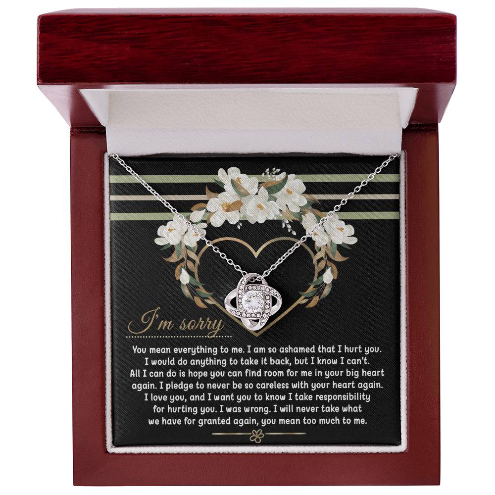 Room in Your Heart Apology Necklace