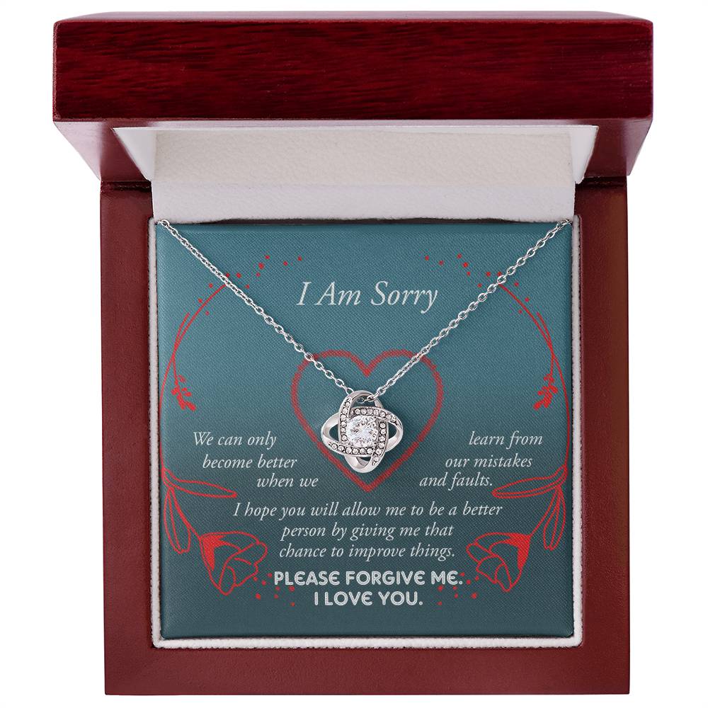 A Heartfelt Apology Necklace to Show Your Commitment